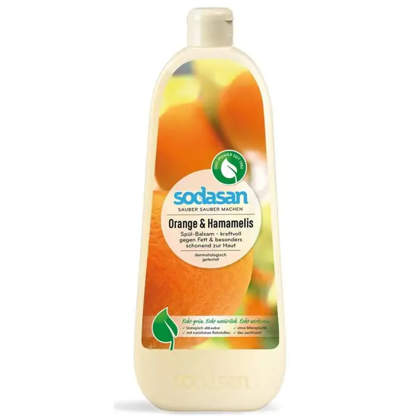 Detergent lichid de vase balsam cu portocala - 1 L