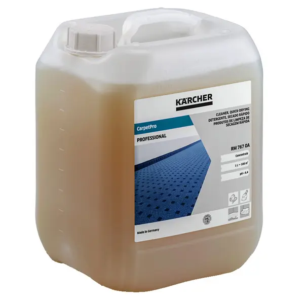 Detergent lichid pentru covoare si tapiterii cu uscare rapida KARCHER RM 767 10L,