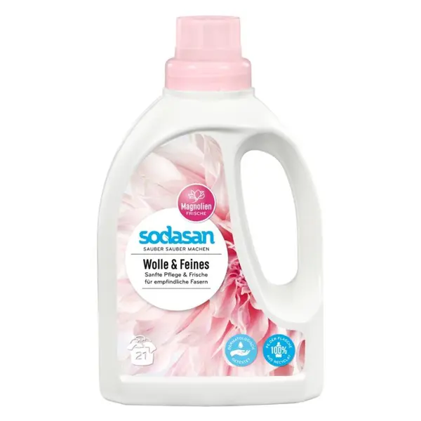 Detergent lichid pentru lana si rufe delicate - 750 ml