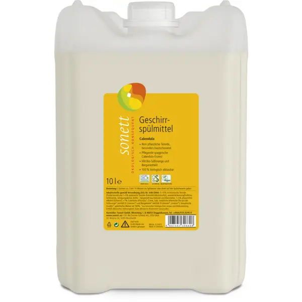Detergent Lichid pentru Vase cu Galbenele 10L