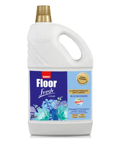 Detergent pardoseala 2 litri Sano Floor Fresh Home Detergent pardoseala 2 litri Sano Floor Fresh Home Blue Blossom