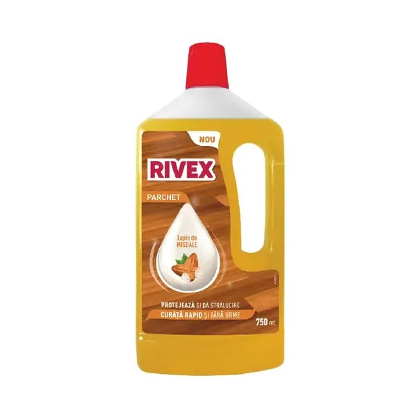 Detergent pardoseli 750 ml cu sapun Rivex Ulei masline Detergent pardoseli 750 ml Rivex Migdale