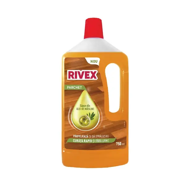Detergent pardoseli 750 ml cu sapun Rivex Ulei masline Detergent pardoseli 750 ml cu sapun Rivex Ulei masline