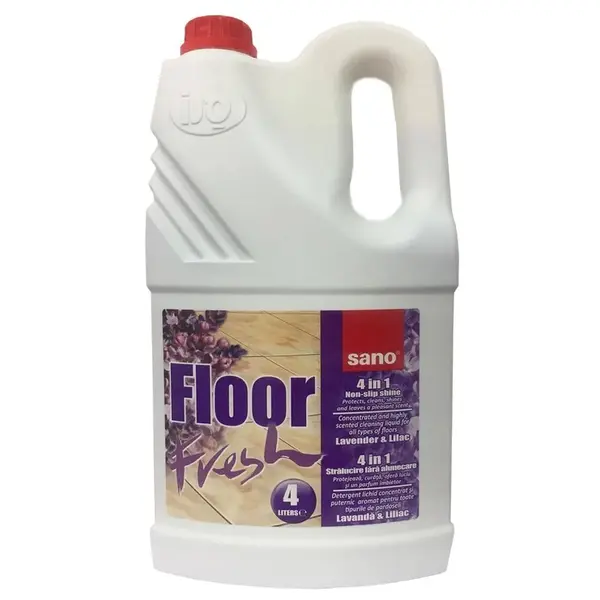 Detergent pardoseli Sano Fresh Liliac 4 l Detergent pardoseli Sano Fresh Liliac 4 l