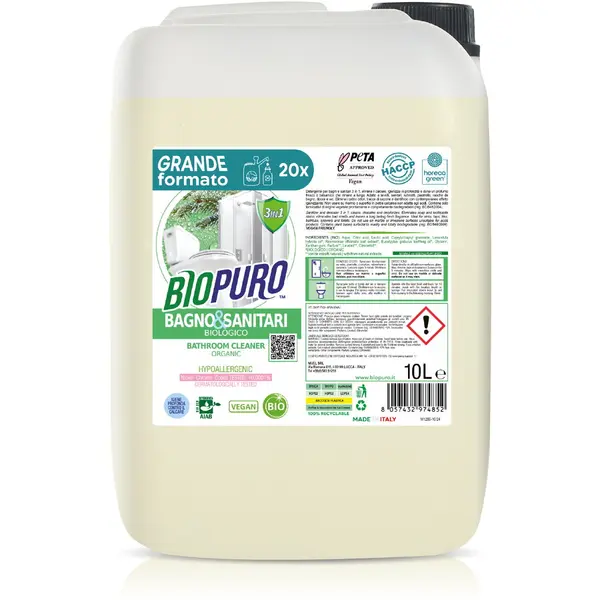 Detergent pentru Baie Hipoalergen Eco 10L
