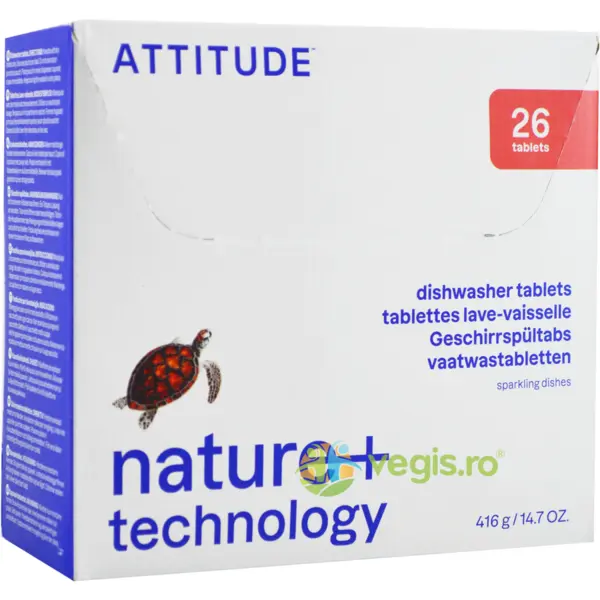 Detergent pentru Masina de Spalat Vase Automata fara Fosfati 26buc