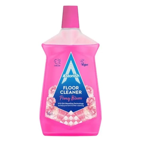 Detergent pentru Pardoseli, Flori de Bujor 1 l, Astonish
