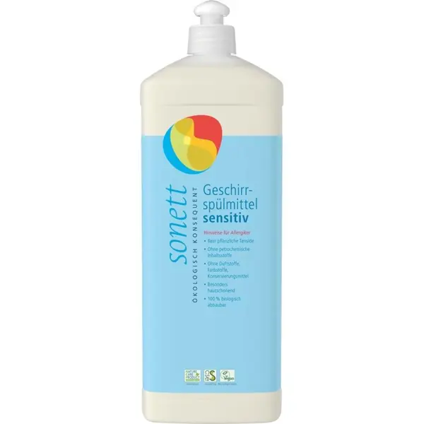 Detergent pentru spalat vase pentru alergici - 1 L