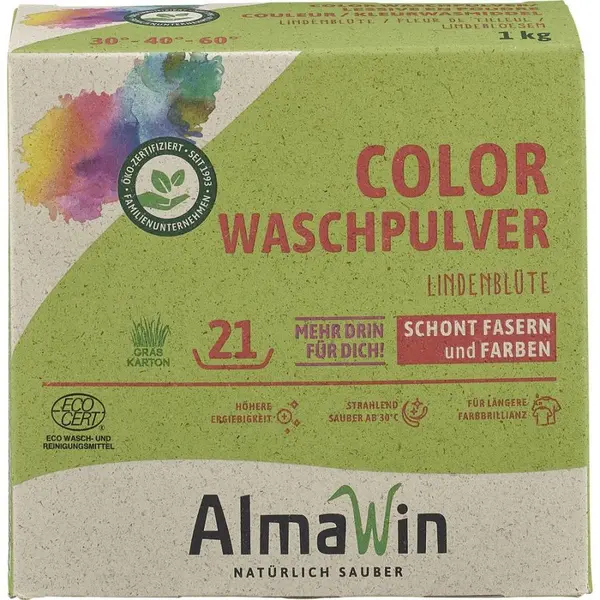 Detergent pudra pentru rufe colorate - 1 kg