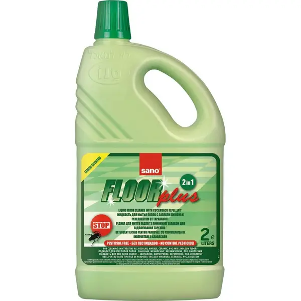 Detergent universal pentru pardoseli Sano Floor Plus 2 l Detergent universal pentru pardoseli Sano Floor Plus 2 l