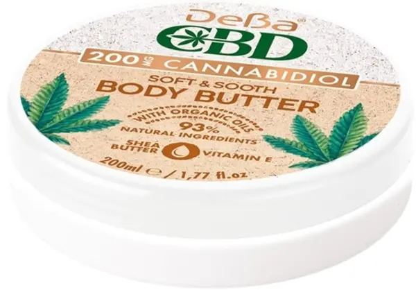 Deva CBD Ulei de corp Soft & Sooth, 200 ml