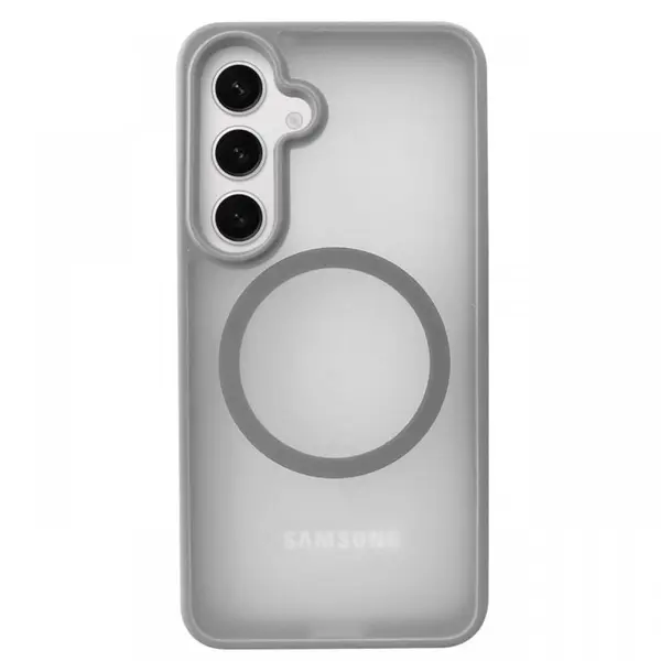 Devia Husa Pino Series Magnetic Shockproof Samsung Galaxy S24 Gri