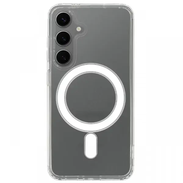 Devia Husa Pure Clear Magnetic Shockproof Samsung Galaxy S24 Transparent