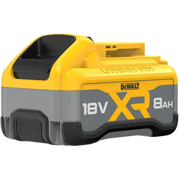Dewalt Acumulator Li-Ion DeWALT DCB1880, XR 18V, 8 Ah compatibilitate multipla, indicator nivel de incarcare, compatibil cu toate uneltele electrice DeWALT 18V XR, Galben