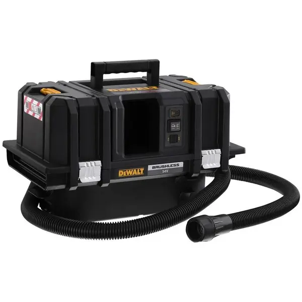 Dewalt Aspirator industrial fara fir DEWALT Flexvolt, 2000 W, 11 l, clasa M TSTAK, Negru