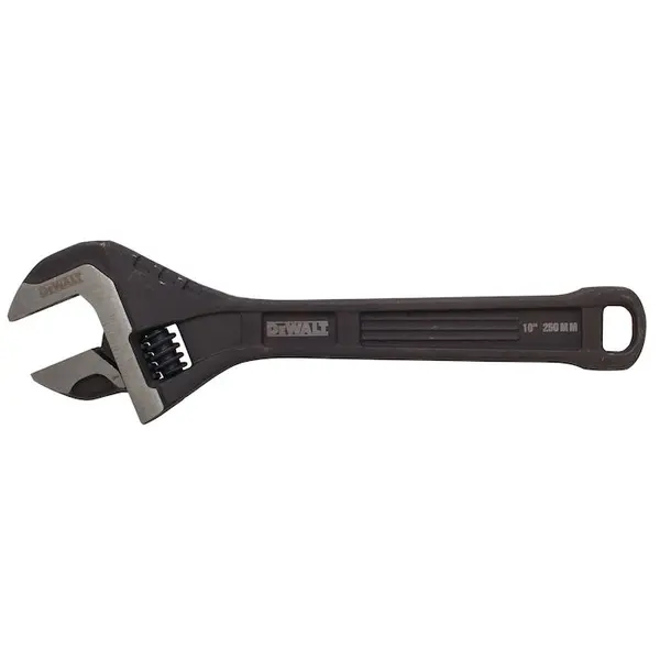 Dewalt Cheie reglabila DeWALT DWHT80268-0, 10 inch din otel integral, falci de precizie pentru ajustari exacte, capacitate extra-lata, maner solid din otel rotunjit pentru confort si control sporit
