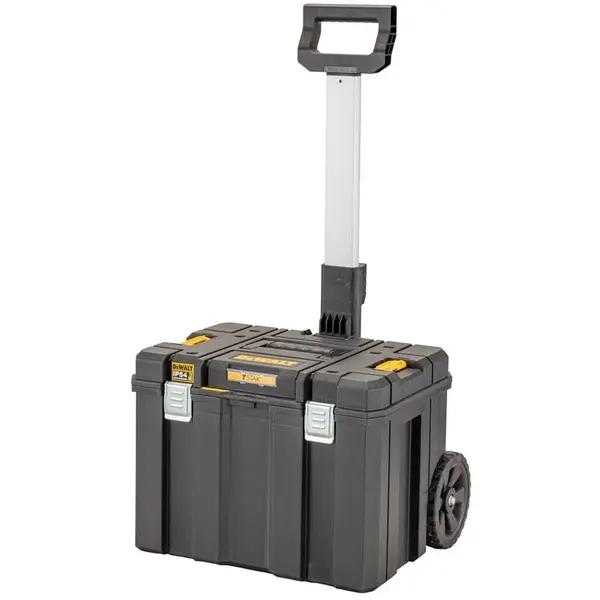 Dewalt Cutie depozitare mobila, Dewalt TSTAK, DWST83347-1, protectie impotriva apei si prafului IP54, volum 36 L, Capacitate de incarcare 50 Kg