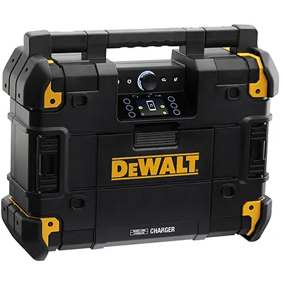 Dewalt DeWALT - Radio TSTAK, incarcator 230V, DAB+ si stereo AM/FM, Bluetooth, AUX, USB, IP54, compatibil cu acumulator 10.8-18V [DWST1-81078-QW]