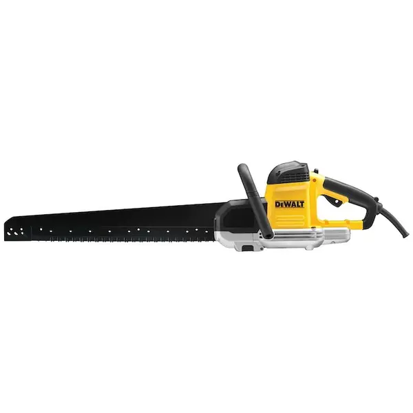 Dewalt Fierastrau tip aligator electric DeWALT DWE397, putere 1700W, lungime lama 43 cm, 3000 curse pe minut, compatibil cu lame TCT, cutie de viteze din aluminu, rezistenta la praf, sistem de siguranta, buton de blocare a lamei