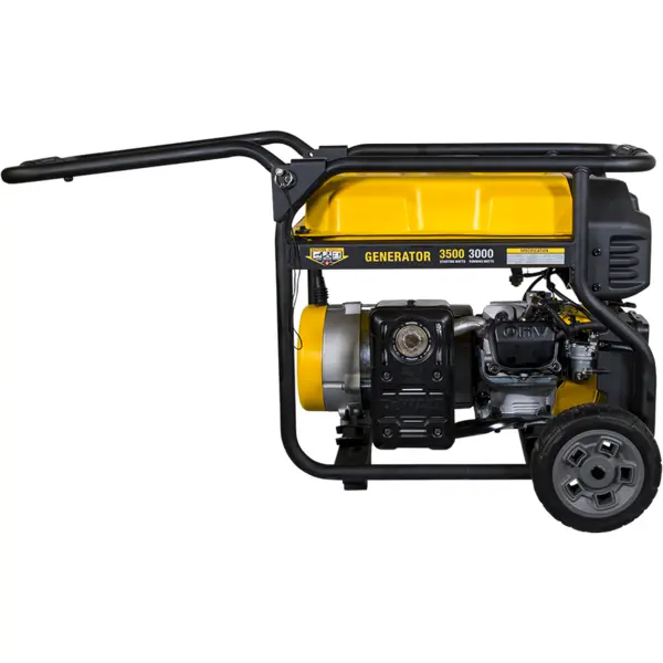 Dewalt Generator de curent electric Dewalt DXGNP35E, 3500 W, 7 CP, 223 CC, 4 timpi, AVR, 2 x priza Schuko (230 V; 16 A) 1 x 12 V; 8.3 A, 20 l, benzina, Negru-Galben