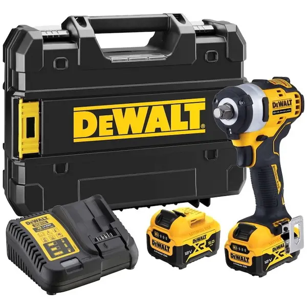 Dewalt Masina de insurubat cu impact cu 2 acumulatori DeWalt DCF901P2