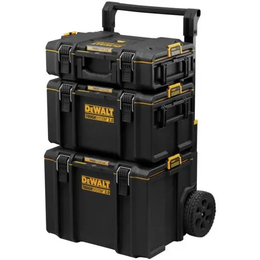 Dewalt Set combinat cutii de depozitare Dewalt DWST83402-1, TOUGHSYSTEM 2.0, DS MOBILE, 550 x 500 x 1150 mm