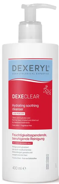 Dexeryl Dexeclear Gel de curățare hidratant și calmant, 400 ml
