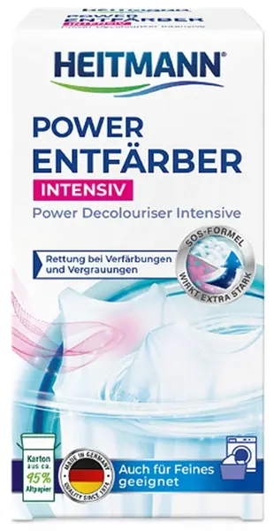Dezinfectant Heitmann - Power, pentru țesături albe, 250 g