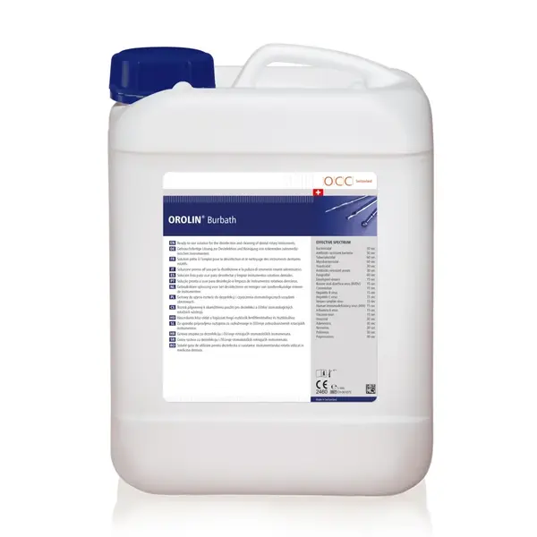 Dezinfectant instrumentar rotativ Orolin Burbath 5L OCC Switzerland