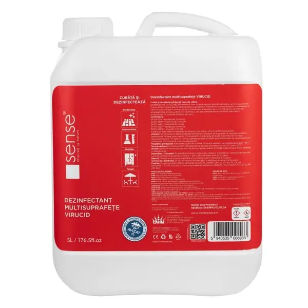 Dezinfectant multisuprafete Sense 5L Dezinfectant multisuprafete Sense 5L