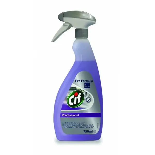 Dezinfectant pentru bucatarie Cif 2in1 750 ml Dezinfectant pentru bucatarie Cif 2in1 750 ml
