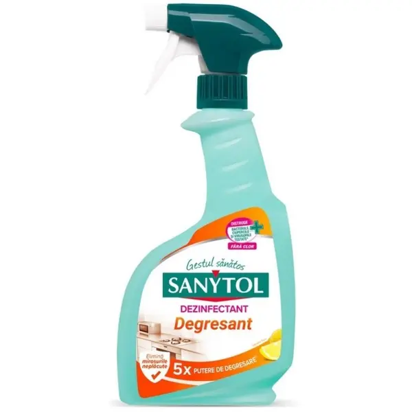 Dezinfectant Ultradegresant Bucatarie Sanytol Pure, 750 ml