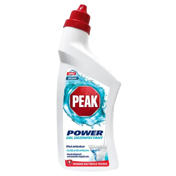 Dezinfectant WC 750 ml Peak Power gel Pcean Dezinfectant WC 750 ml Peak Power gel Pcean