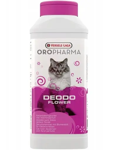 Dezodorizant pentru litiera pisicii cu parfum floral VERSELE-LAGA Deodo Flower 375 g