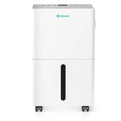 Dezumidificator AlecoAir D6 Timy, Capacitate 6 litri/zi, Timer, Fan Stop, ChildLock, 3 Moduri de lucru, Pentru 10 mp