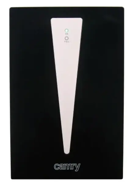 Dezumidificator Camry CR7903, 100 W, 750 ml/zi, 1.5 L, Recomandat pentru incaperi de pana la 30 mp, Oprire Automata (Negru/Alb)