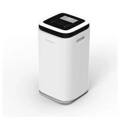 Dezumidificator Evoair FlexyDry 16 Smart, 16l/24h, Senzor de Umiditate, Functie Ionizare, Uscare Rufe, Rezervor 2.2l (Alb)