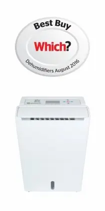 Dezumidificator Meaco DD8L Zambezi, 12l/zi, Debit 150mc/h, Pentru 25mp, Higrostat, Timer, Functie ionizare si blocare copii