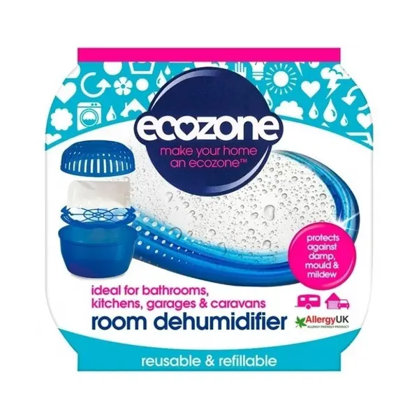 Dezumidificator pentru camera, anti-mucegai, anti-mirosuri, Ecozone, 450 g