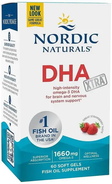 DHA Xtra, 1660 mg, 60 capsule gel, Nordic Naturals