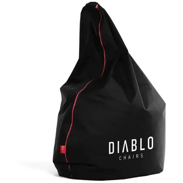 DIABLO CHAIRS Scaun Gaming Diablo Chairs Gaming Pouffe, Negru