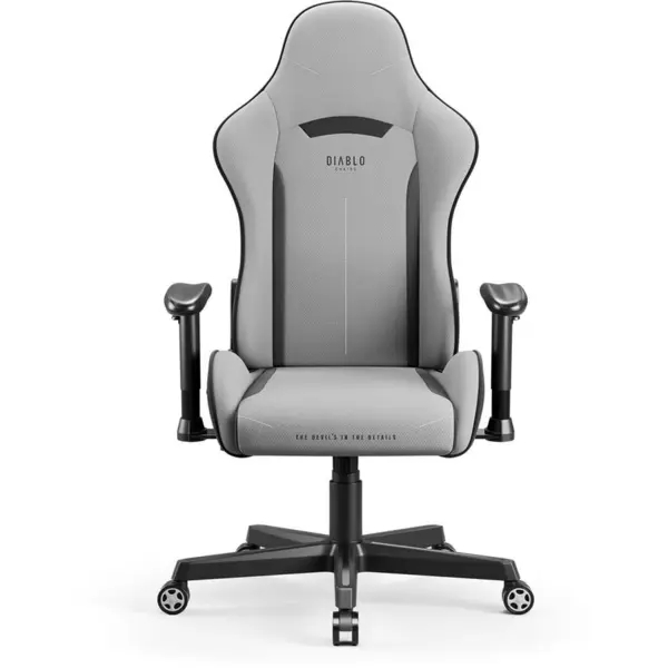DIABLO CHAIRS Scaun gaming Diablo X-Starter, Material Textil, Rotativ, Normal Size, Gri