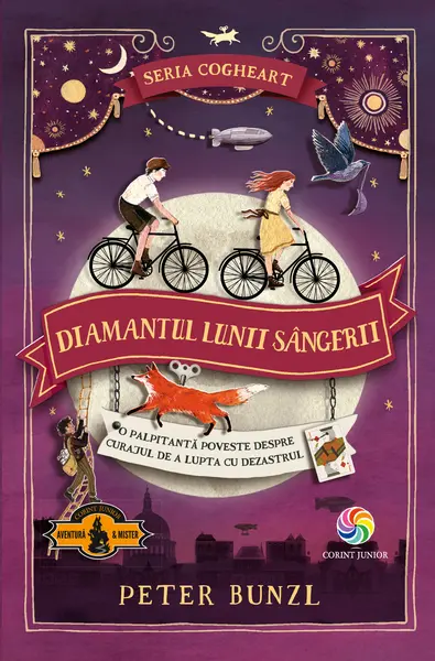 Diamantul lunii sângerii (vol.2 din seria Cogheart)