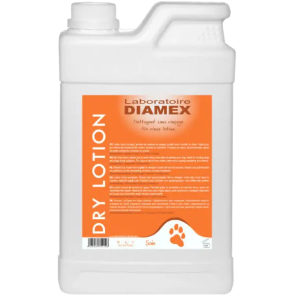 Diamex Dry Lotion sampon curatare fara clatire - 1 lt