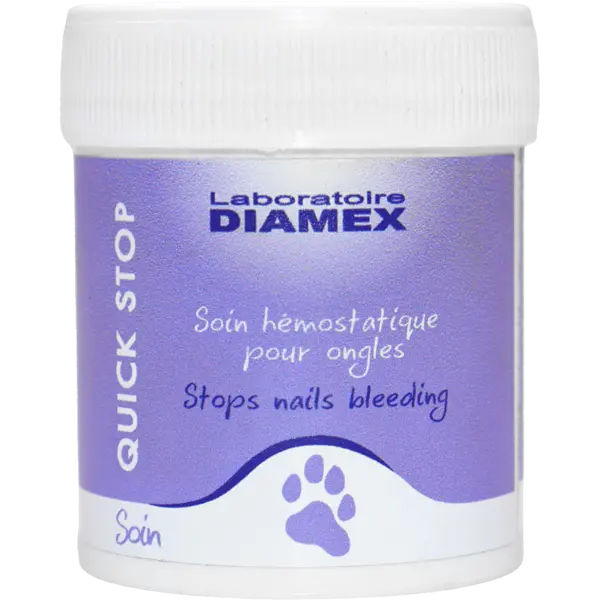 Diamex Quick Stop pudra pentru oprirea sangerarii unghiilor - 25 gr