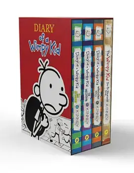 Diary of a Wimpy Kid Box of Books (12-14 Plus Diy), Hardcover/Jeff Kinney