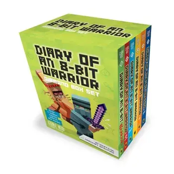 Diary of an 8-Bit Warrior Diamond Box Set, Hardcover/Cube Kid