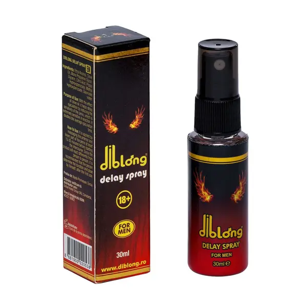Diblong Delay Spray - Spray pentru bărbați cu ingrediente ce pot ajuta ajuta la întârzierea ejaculării, 30 ml