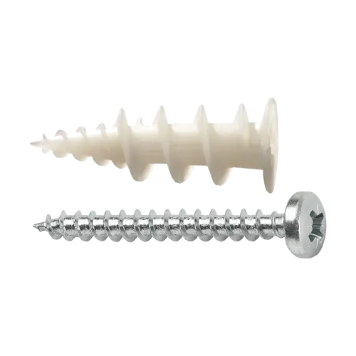 Diblu autoperforant gips-carton nylon + șurub zincat 4×40 mm, set 50 buc. - CELO 9GKDPZ