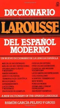 Diccionario Larousse del Espanol Moderno = A New Dictionary of the Spanish Language, Paperback/Ramon Garcia Palayo y. Gross
